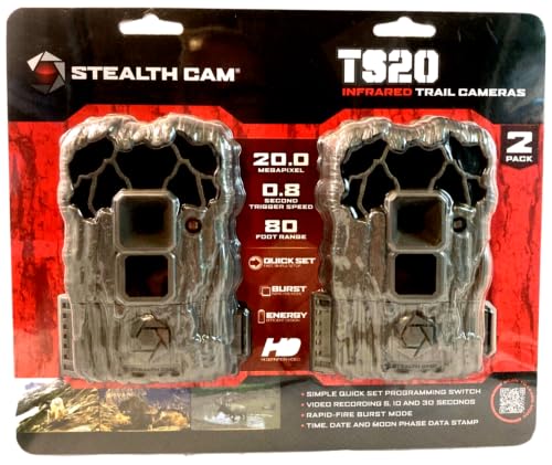 Stealth Cam TS20 20MP 2PK Game Cameras