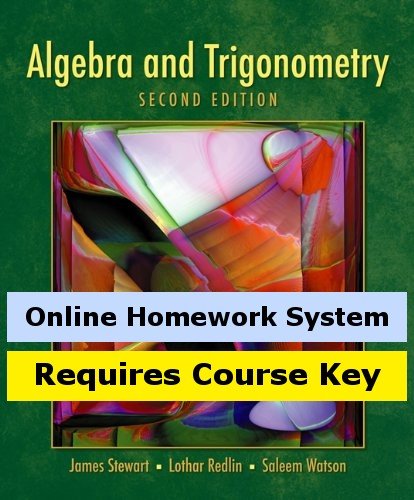 CengageNOW (with Personal Tutor, iLrn Homework Student Version) for Stewart/Redlin/Watson's Algebra and Trigonometry, 2nd Edition