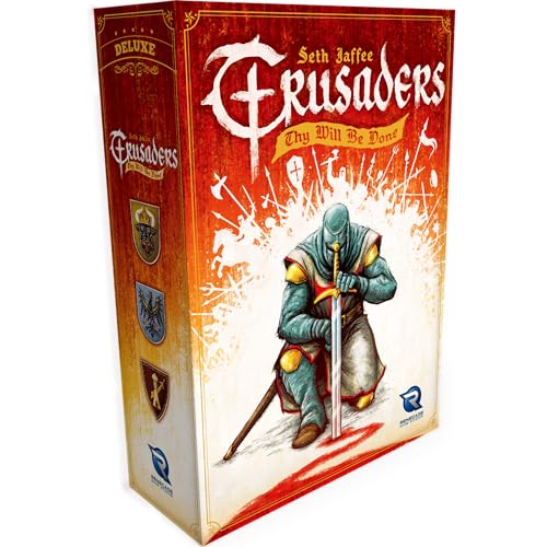 Renegade Game Studios Crusaders: Thy Will Be Done - Medivel Strategy Boardgame, Ages 14+, 2-4 Players, 45-60 Min