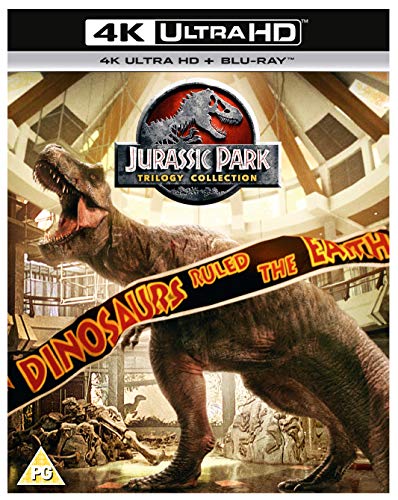 Jurassic Park Trilogy (4K UHD + BD +UV) [Blu-ray] [2018] [Region Free]