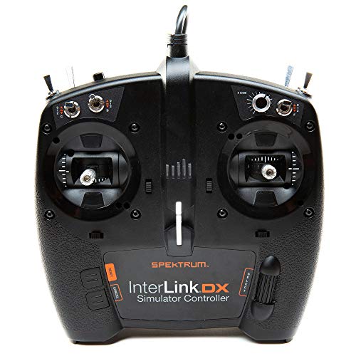 Spektrum Interlink DX Simulator Controller with USB Plug, SPMRFTX1, black