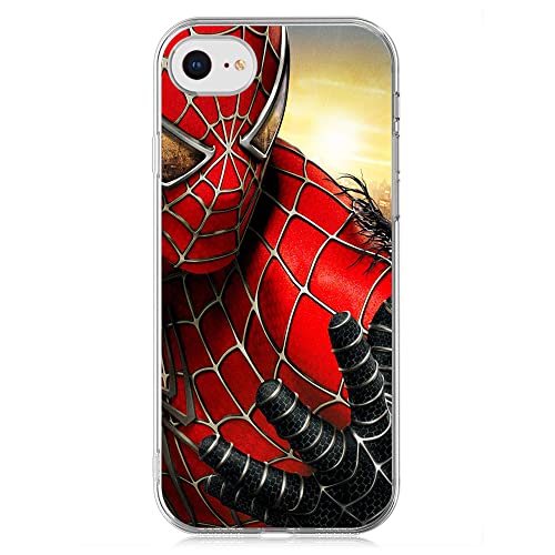 SMAIGE Case Design for iPhone 8 Plus/iPhone 7 Plus, Shock-Absorption Anti-Scratch Bumper Case Cover, Cute Funny Anime Cartoon Superhero Design for Kids Teens Boys Girls