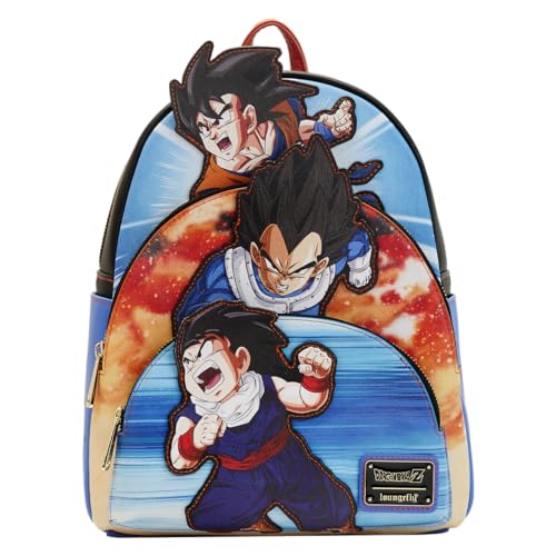 Loungefly Dragon Ball Z Triple Pocket Mini Backpack Confidential