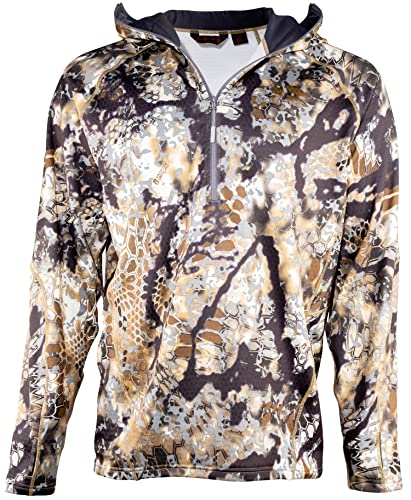 Kryptek Men's Standard Cronos Technical Camo Hunting Hoodie, Skyfall, XX-Large