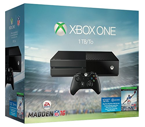 Xbox One 1TB Console - EA Sports Madden NFL 16 Bundle
