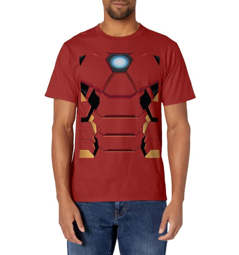 Marvel Iron Man Tony Stark Costume T-Shirt