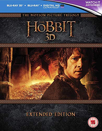 The Hobbit Trilogy: Extended Edition (3D Blu-ray + Blu-ray)