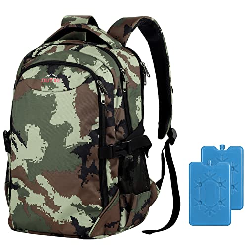 OUTXE Cooler Backpack Insulated 22L Lunch Backpack Cooler Bag Daily Backpack Work-Camo