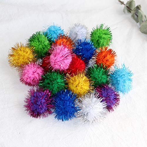 cat tinsel ball