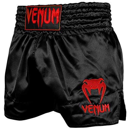 Venum Muay Thai Shorts Classic - Black/Red - M