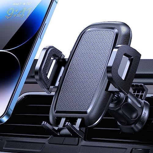 Miracase Phone Mount for Car, Universal Air Vent Car Phone Holder, Hands Free Car Cell Phone Holder Cradle Friendly Compatible with iPhone 13 12 11 Pro Max X 8 Plus Samsung and All Smartphones