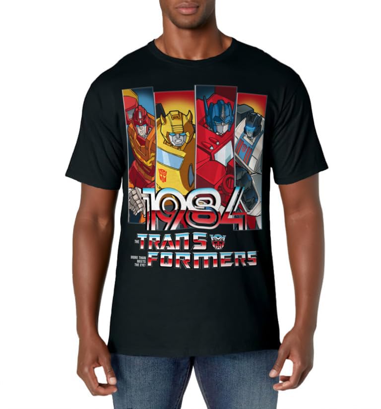 Transformers 1984 Vintage Autobots Panels T-Shirt