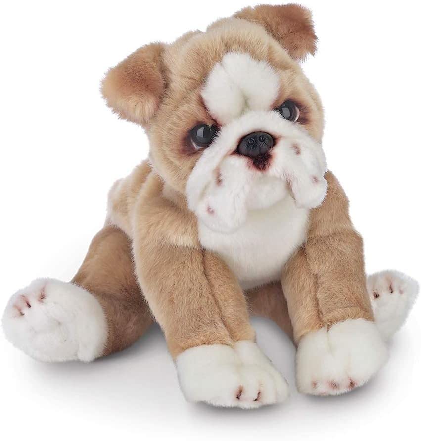 Bearington Tug The English Bulldog Plush, 13 Inch Dog Stuffed Animal