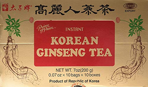 Prince Of Peace Instant Korean Panax Ginseng Tea - 100 Count