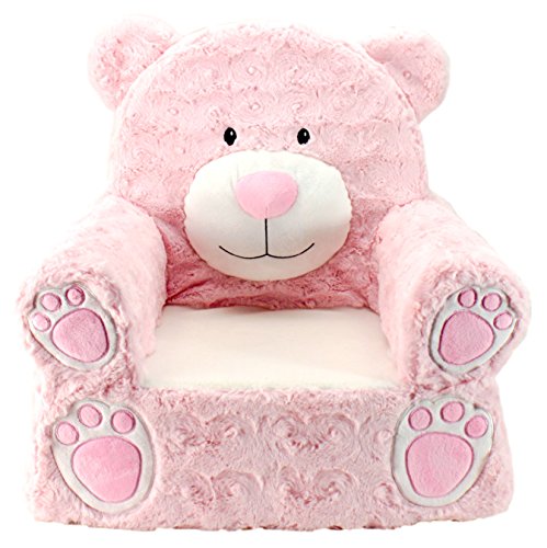 Animal Adventure | Sweet Seats | Pink Bear Children's Plush Chair