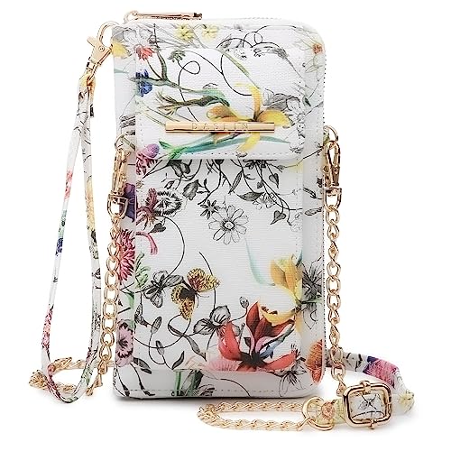 Dasein Crossbody Bag Phone Purse Handbag for Women Shoulder Bag Credit Card Wristlet Wallet with Multi Pockets