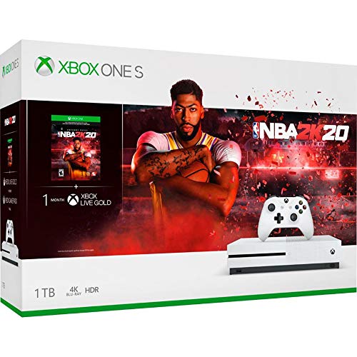 Xbox One S 1TB Console - NBA 2K20 Bundle - [DISCONTINUED]