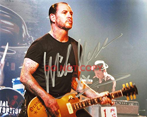 Mike Ness of Social Distortion band reprint signed 8x10' photo #1 RP