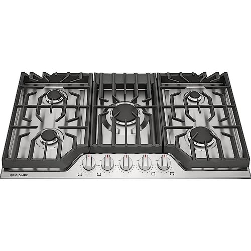 Frigidaire FCCG3627AS Frigidaire FCCG3627A 36 Inch Wide 5 Burner Gas Cooktop with Quick Boil Burner
