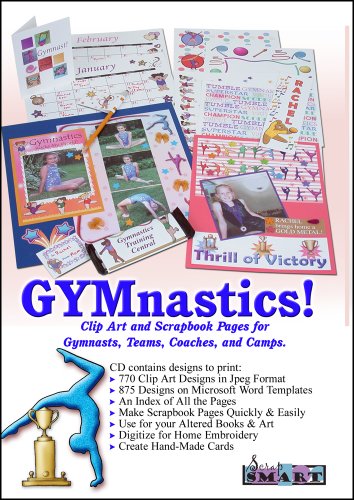 ScrapSMART - GYMnastics Software Clip Art and Scrapbook Pages for Gymnasts, Teams, Coaches, and Camps for Mac [Download]