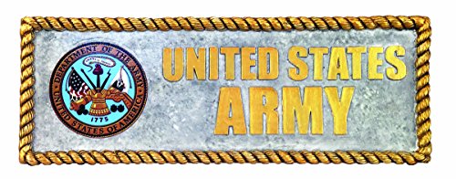 Spoontiques 19764 U.S. Army Desk Sign