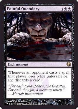 Magic: the Gathering - Painful Quandary - Scars of Mirrodin