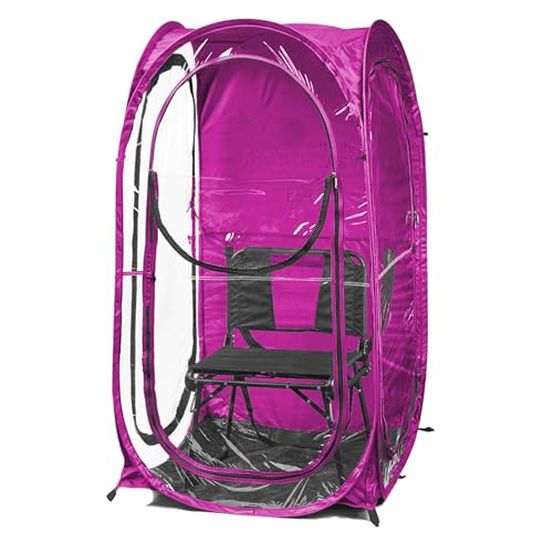 WeatherPod 1-Person Pod – Pop-up Personal Tent, Freestanding Protection from Cold, Wind and Rain, 1-Person Weather Pod - Pink
