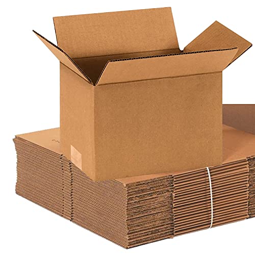 AVIDITI Small Shipping Boxes, 9'L x 6'W x 6'H (25-Pack) Heavy Duty Corrugated Cardboard Boxes for Packing, Moving & Storage, Strong Wholesale Bulk Boxes for Home or Business