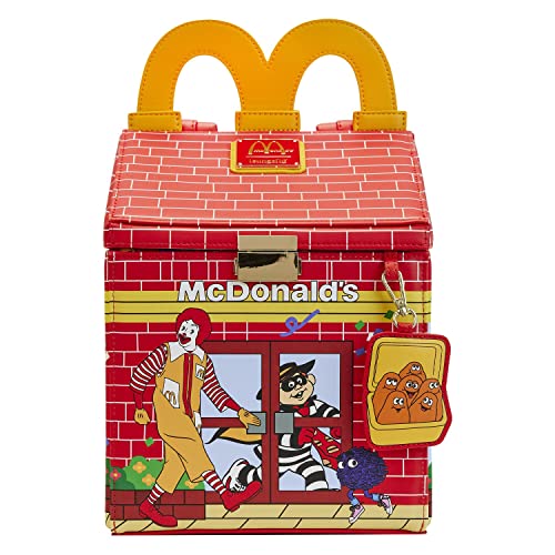 Loungefly McDonald's Happy Meal Womens Double Strap Mini Backpack