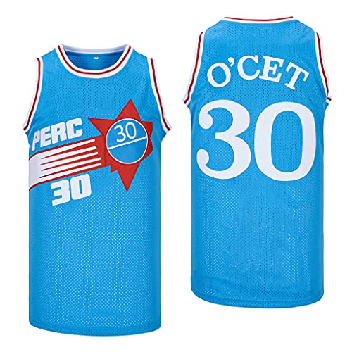 chuyamaoyi Men's #30 Perc O'Cet Movie Basketball Jersey Stitched Size L