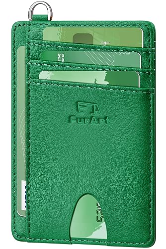 FurArt Slim Minimalist Wallet, Front Pocket Wallets, RFID Blocking, Credit Card Holder for Men & Women