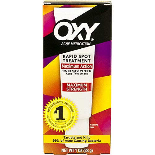 OXY Acne Medication Maximum Action Spot Treatment 0.82 oz (Pack of 3)