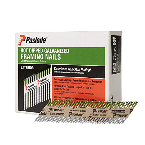 Paslode, Framing Nails, 650381, HDG 30 Degree Round Head, 2 inch x .113 Gauge, 2,000 per Box