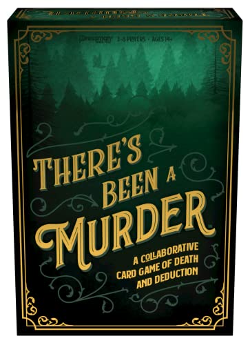 There's Been A Murder - A Collaborative Card Game of Death and Deduction (Packaging May Vary) by Pressman, for Ages 14 and up