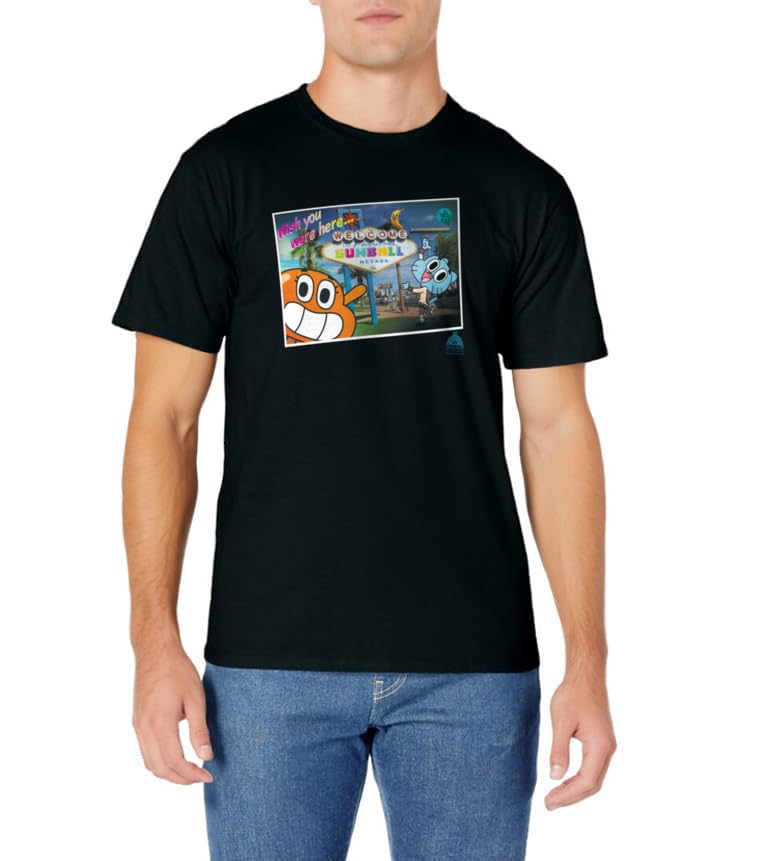 The Amazing World of Gumball Postcard T-Shirt
