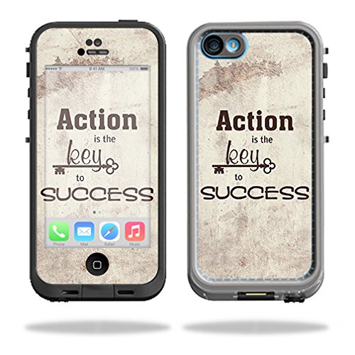 MightySkins Skin Compatible with LifeProof iPhone 5C Fre Case – Key to Success | Protective, Durable, and Unique Vinyl Decal wrap Cover | Easy to Apply, Remove, and Change Styles | Made in The USA