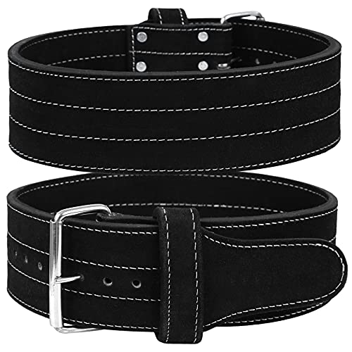 Hawk Sports Single Prong Power Lifting Belt Inzer Weightlifting Belt Competition Power Belt, 10mm Thick Powerlifting Belt LARGE