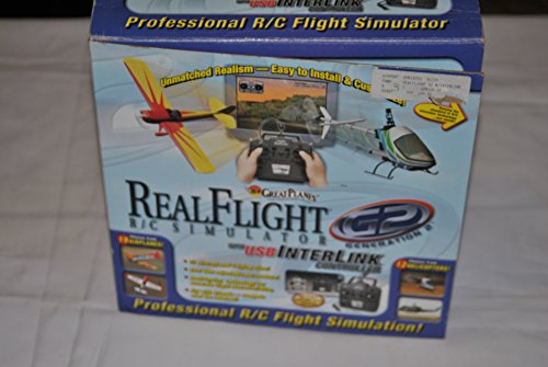 Great Planes Real Flight R/C Simulator Generation 2 G2 with USB Interlink Controller 3021725 NEW