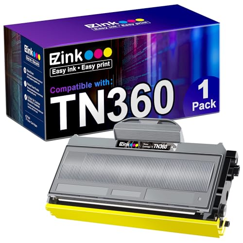 E-Z Ink(TM Compatible Toner Cartridge Replacement for Brother TN330 TN360 TN-330 TN-360 High Yield Compatible with DCP-7040 DCP-7030 MFC-7840W HL-2140 MFC-7340 MFC-7440N HL-2170W HL-2150N (1 Black)