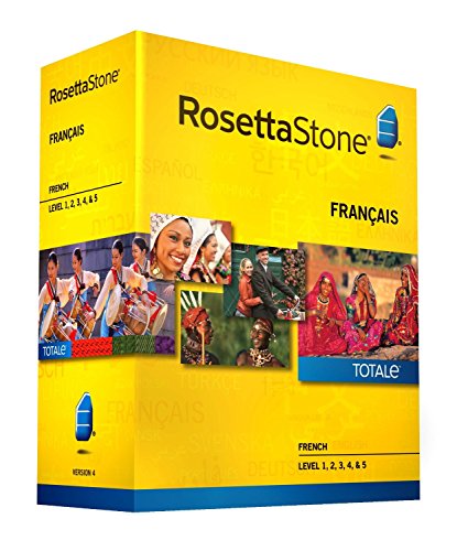 Rosetta Stone French Level 1-5 Set - includes 12-month Mobile/Studio/Gaming Access