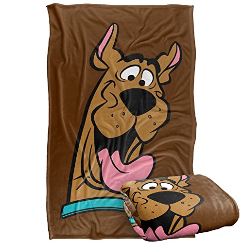 Scooby Doo Scooby Happy Silky Touch Super Soft Throw Blanket 36' x 58',Scooby Happy