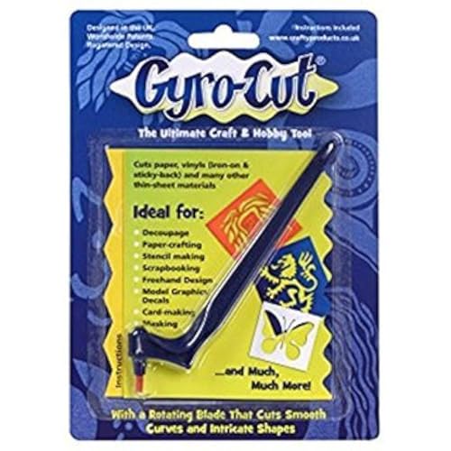 Gyro-Cut Cutting Tool | Stencil Making and Scrapbooking made Smooth