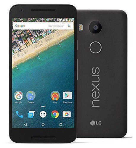 LG Google Nexus 5X H791 16GB 4G LTE 5.2-Inch Factory Unlocked (CARBON BLACK) - International Stock No Warranty