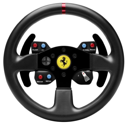 Thrustmaster Ferrari 458 Challenge Wheel Add-On (Compatible with XBOX Series X/S, One, PS5, PS4, PC)