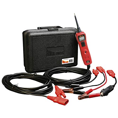 Power Probe III Circuit Test Kit - PP319 in Red - Voltmeter and Accessories for Electrical System Diagnostics