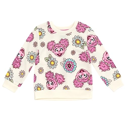 Sesame Street Abby Cadabby Infant Baby Girls French Terry Sweatshirt Pink 24 Months