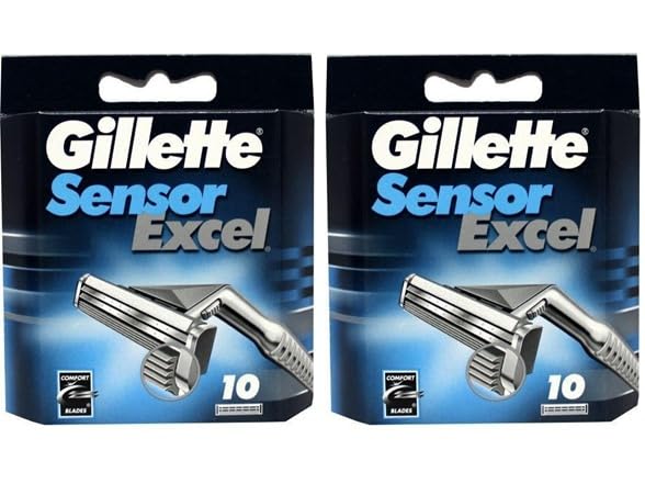 Gillette Sensor Excel Cartridges - 10 ct, Pack of 2