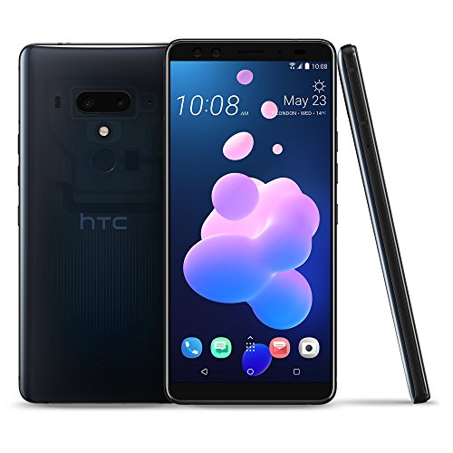 HTC U12+ Factory Unlocked Phone - 6' Screen - 64GB - Translucent Blue (U.S. Warranty)