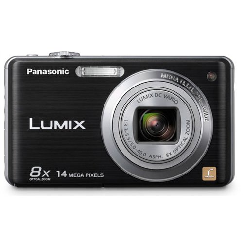 Panasonic Lumix DMC-FH20K 14.1 MP Digital Camera with 8x Optical Image Stabilized Zoom and 2.7-Inch LCD (Black)