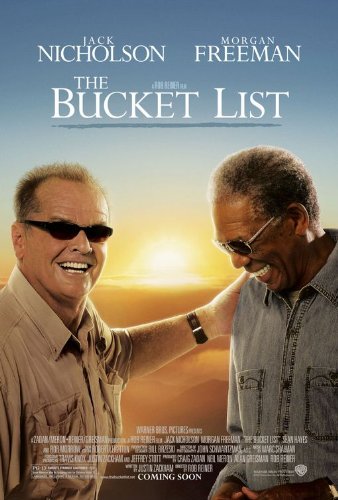 BUCKET LIST Original Movie Poster 27x40 - Dbl-Sided - Jack Nicholson - Morgan Freeman - Sean Hayes - Beverly Todd